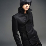 พร้มอส่ง เสื้อโค้ท เสื้อกันหนาว ผู้ชาย พร้อมส่ง สีดำ คอปก ผ้านิ่ม ใส่ไปต่างประเทศได้