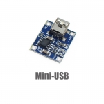 Mini-USB 3.7V 1A 1-Cell Lithium Battery Charger Module