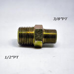ข้อต่อ อะแดปเตอร์ เกลียวนอก 3/8" PT x 1/2" PT