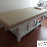 เตียงกายภาพ/เตียงนวดอโรมา มีช่องเก็บของ