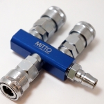 ข้อต่อลม คอปเปอร์ลม แบบ 3 ทาง รุ่น 300 L (3 Way Multi Pass)