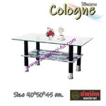 COLOGNE โต๊ะกลางกระจก