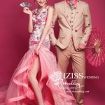 PW344-**พร้อมส่ง **ชุดคู่ถ่ายพรีเวดดิ้ง (prewedding dress) & ชุดแต่งงานแฟนซี (Fancy wedding dress)ชายหญิง "ธีมสีชมพู"