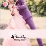PW295-**พร้อมส่งเฉพาะผู้หญิง**ชุดคู่ถ่ายพรีเวดดิ้ง (prewedding dress) & ชุดแต่งงานแฟนซี (Fancy wedding dress)ชายหญิง "ธีมสีชมพู"