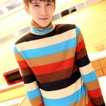 เสื้อกันหนาวแฟชั่น เสื้อกันหนาว พร้อมส่ง สีสันสดใส คอเต่า ผ้านิ่ม