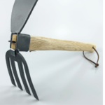 คราด+จอบเหล็กด้ามไม้