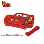 ++พร้อมส่ง++ กล่องข้าว อาหาร ขนม แบบมียางรัด ลาย คาร์แม็คควีน - car mcqueen ความจุ 310 ml ด้านในมีช่องแบ่ง 1 ช่อง สินค้านำเข้าจากญี่ปุ่นแท้ 100% ค่ะ