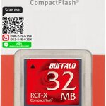 BUFFALO,Compact Flash Card, CF Card 32MB,RCF-X32MY