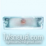 ไฟหรี่กันชน อีซุซู ISUZU TER 99 สีขาว หลอดสีส้ม 1 จุด ISUZU TFR 99 SINGLE TERMINAL/CLEAR LEN. AMBER BULB ISUZU TER 97/KB 140 Front Lamp สินค้าคุณภาพ