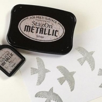 สีเงิน Metallic Silver