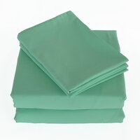 ผ้าปูเตียงคนไข้ สีเรียบ 3ฟุต พร้อมปลอกหมอน