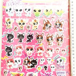 สติ๊กเกอร์โฟมลิตเติ้ล เพ็ทช็อป 28 ซม.(ลิขสิทธิ์แท้)