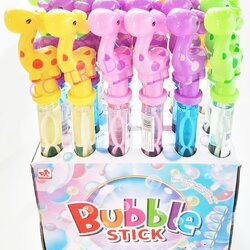 กระบองเป่าฟองยีราฟสีหวาน 37 ซม.กล่อง(1x24)