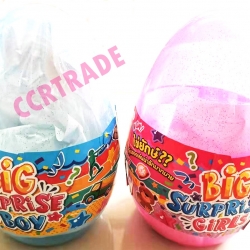 ไข่ยักษ์เซอร์ไพร์ส 17x25 ซม.คละสี(1x3)