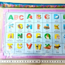 กระดานไวท์บอร์ดใหญ่ ABC+ปากกา 20x30 cm.