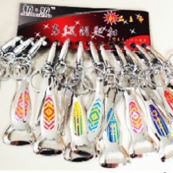 พวงกุญแจที่เปิดขวด+ที่แคะหู