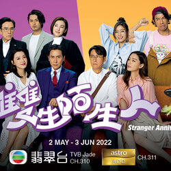 คู่เหมือนซ่อนกล ชุลมุนวุ่นรัก Stranger Anniversary (2022) นำแสดงโดย หม่าเต๋อจง, เฉินเหว่ย, เหอก่วงเพ่ย, เจียงเจียหมิ่น, กั๊วะป๋อเหยียน, หวงถิงฟง, หนี่เจียเหวิน, ทังลั่วเหวิน, หลอยู่หยี 5 แผ่นจบ