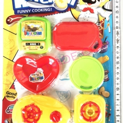 ชุดครัวเตาแก๊ส+จานหัวใจแผงใหญ่ 31.5 ซม.