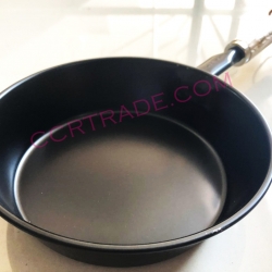 กะทะไข่ดาว ด้ามไม้ 14.5x28 ซม.