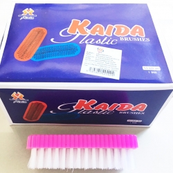 แปรงซักผ้าพลาสติกสีสดกล่อง 12 ซม.