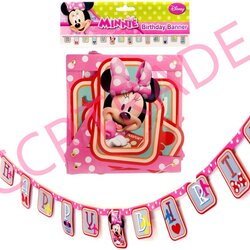 ป้ายธงวันเกิด มินนี่เม้าส์ 2.4 เมตร(ลิขสิทธิ์แท้)