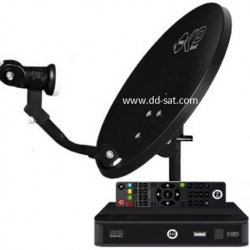 จานดาวเทียม PSI OKD S2X HD (หน้าจานขนาด 35 ซ.ม.)ราคาพร้อมติดตั้ง