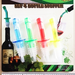 จุกปิดขวดน้ำหวาน 4 ชิ้นแผง 17 ซม.