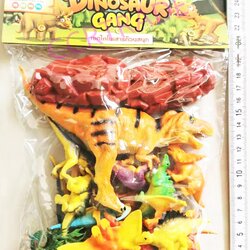 ชุดไดโนเสาร์ก๊วนสนุก 27 ชิ้นถุงจัมโบ้ 18x26.5 ซม.(1x3)