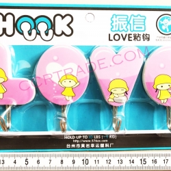 ขอแขวน LOVE 4 ชิ้นแผง 21 ซม.