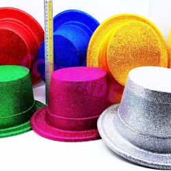 หมวกปาร์ตี้กากเพชร คละสี Free size