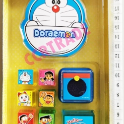เซ็ตตัวปั้มโดราเอม่อน+แท่นหมึกกล่อง 9.5x23 ซม.(ลิขสิทธิ์แท้)