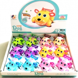 รถการ์ตูนซิ่ง ไขลานถาด(หูขยับได้) 33 ซม.