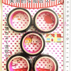 เทปพันสายไฟ 5 ชิ้นแผงการ์ตูน 22 ซม.