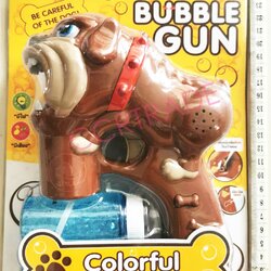 ปืนเป่าฟองบลูด๊อก มีเสียงแผง 18.5x25 ซม.(1x3)