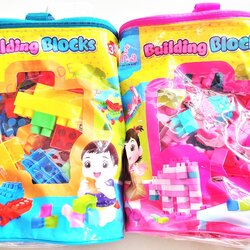 บล็อคตัวต่อกุ๋งกิ๋ง 120 ชิ้นกระเป๋าหิ้ว 17.5x24 ซม.(ลิขสิทธิ์แท้)(1x3)