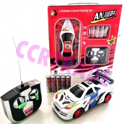 รถสปอร์ตบังคับไร้สาย+ถ่าน 5 ก้อนกล่องหิ้ว 22 ซม.(1x3)