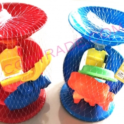 กังหันเล่นทรายจัมโบ้ ถุงตาข่าย 15.5 ซม.