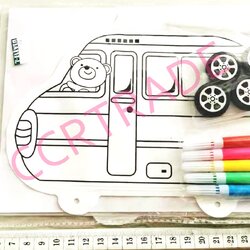 บอลลูนระบายสี 2 ชิ้น+สีเมจิถุง 28 ซม.