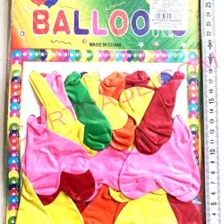 ลูกโป่งหัวใจ 24 ชิ้นแผง 28.5 ซม.