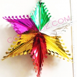 ดาวปีใหม่จัมโบ้ (พับได้) 34 ซม.