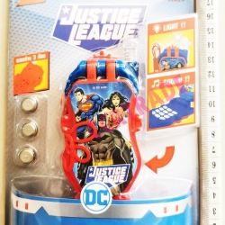 โทรศัพท์ฮีโร่ DC มีเสียง มีไฟแผง 13x19 ซม. (ลิขสิทธิ์แท้)