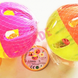 บอลกระดิ่งถุงตาข่ายจัมโบ้ มีเสียง 12.5 ซม.(งานหนา)