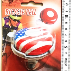 กระดิ่งจักรยาน+ขาจับแผง 14 ซม.