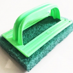 แปรงขัดพื้นติดสก็อตไบร์ทหนา 20 มิล 15 ซม.