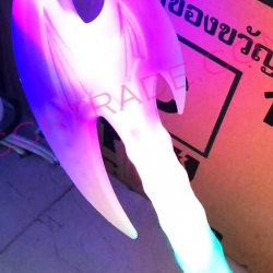 ขวานจัมโบ้ มีไฟ 3 จังหวะ 37 ซม.(มีถ่านในตัว)