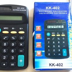 เครื่องคิดเลขกล่อง (ใส่ถ่าน AA 1 ก้อน) 12 ซม.