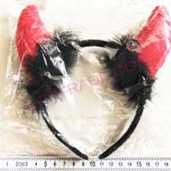 คาดผมเขาเดวิล 17x17.5 ซม.