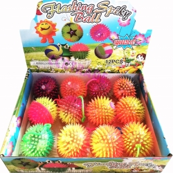 บอลหนามเด้งมีเสียง มีไฟกล่อง 31 ซม.