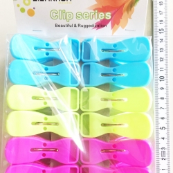 หนีบผ้าใหญ่ 12 ชิ้น 19 ซม.