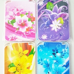 กระจกลายดอกแผง 18ซม.